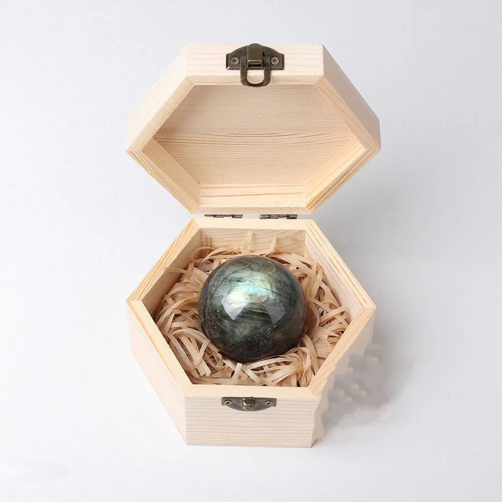 Ornament Feng Shui Ball Home Desktop Decoration Energy Stone