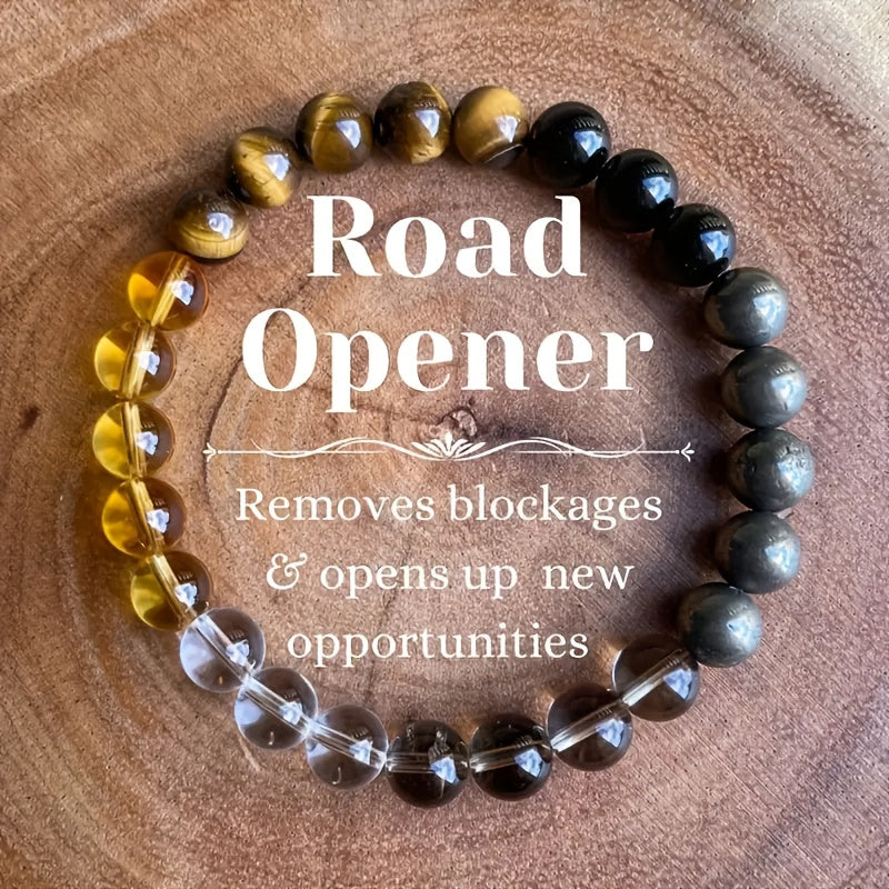 Tiger's Eye Bracelet – Attract Love & Success, 8mm Natural Beads