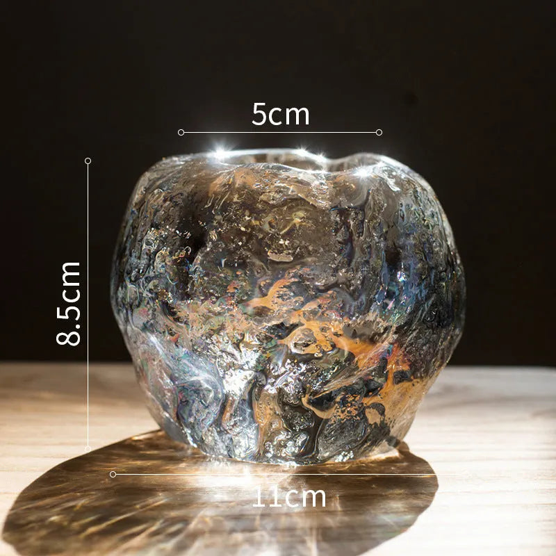 Decorative Tabletop Ornaments Glass Romantic Candle Light