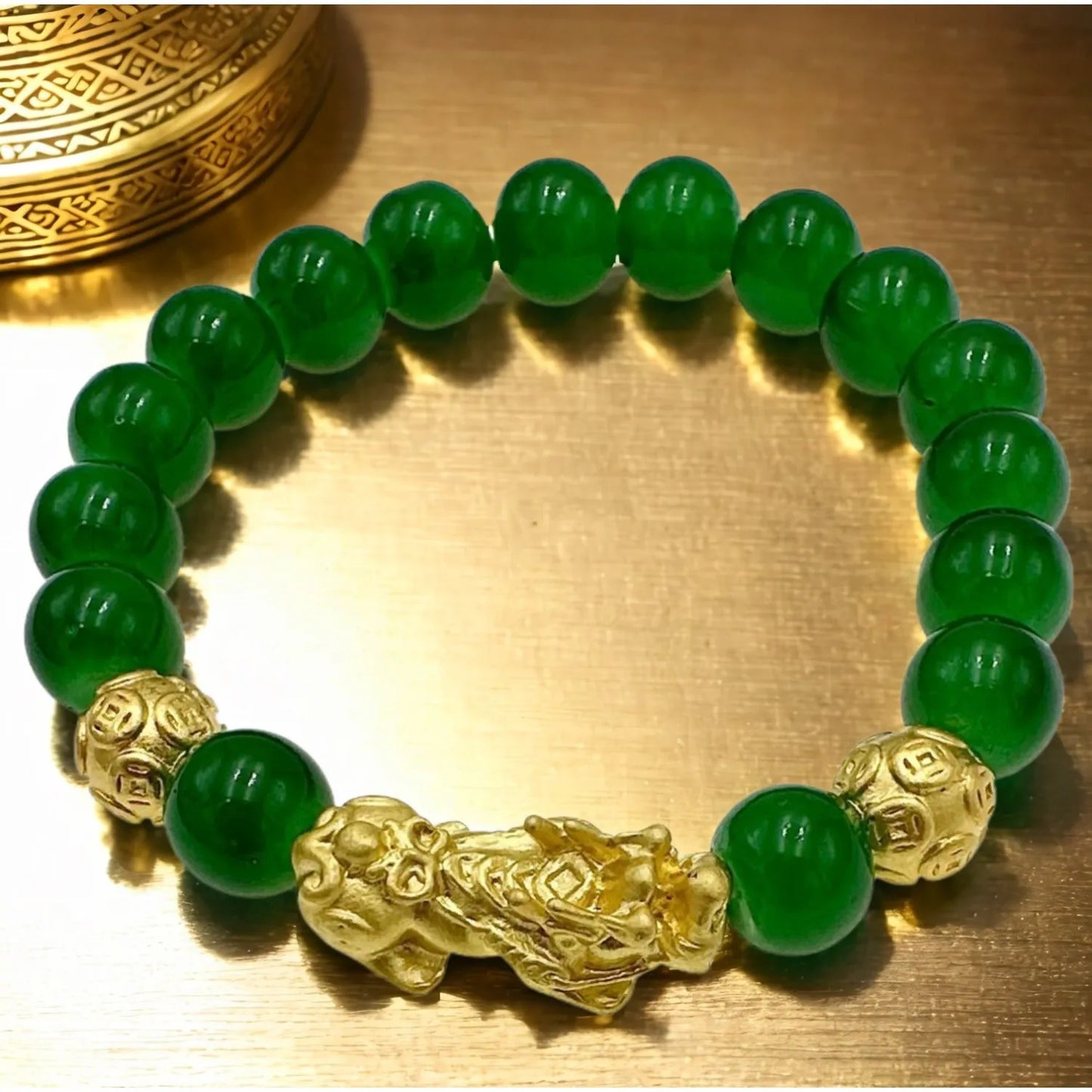 Wealth Pixiu Bracelet – Prosperity & Luck Beads, Ideal Holiday Gift