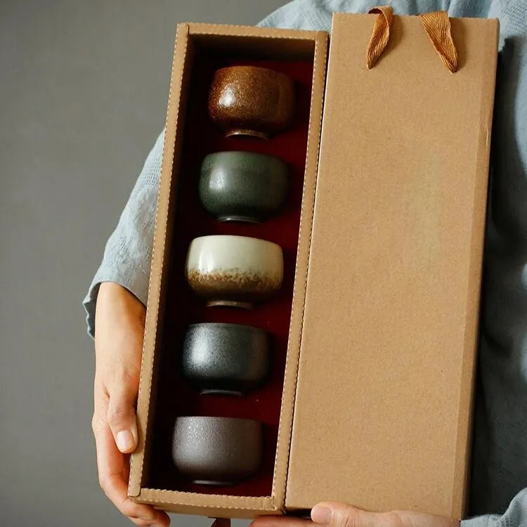 Japanese Five Elements Tea Cup