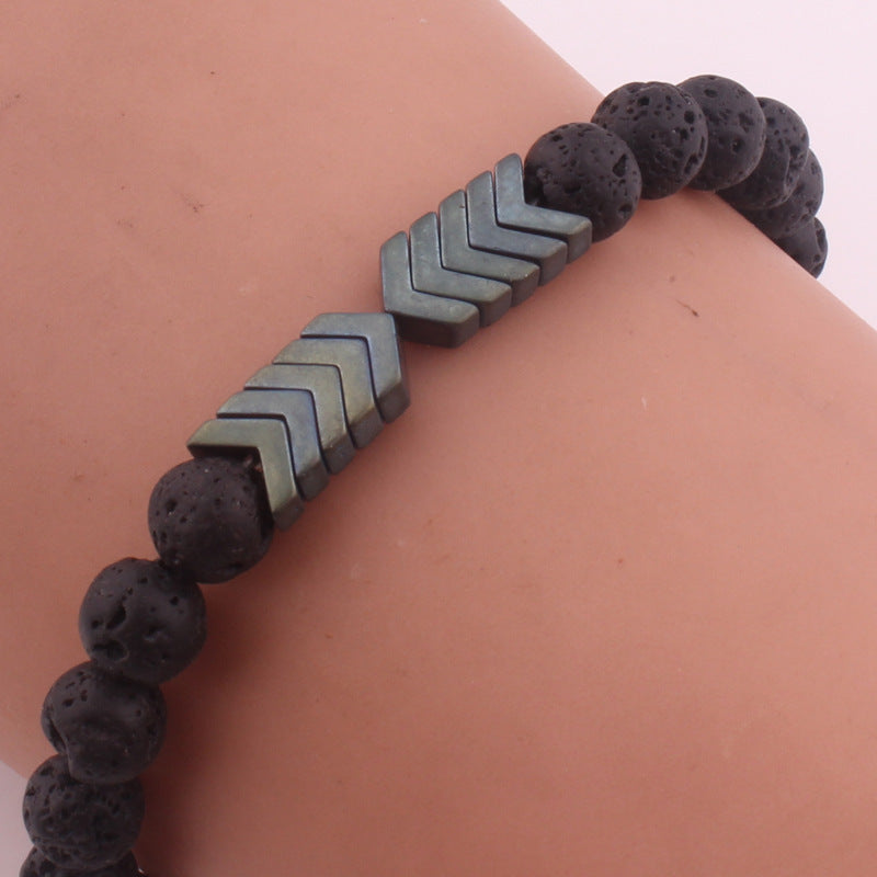 Blue Energy Stone Bracelet For Calm & Clarity