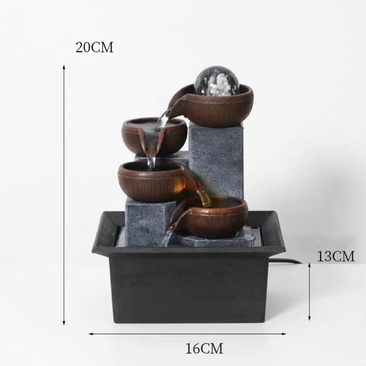 Decorative Office Fortune Making Feng Shui Ball Ornaments