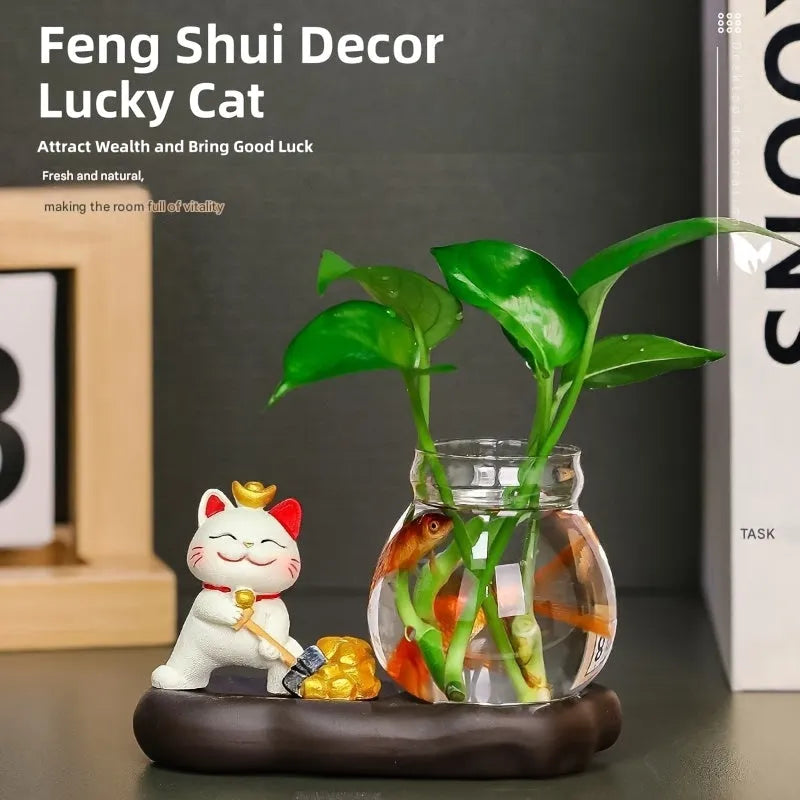 Desk Lucky Cat – Cute Decor to Energize Office or Living Space