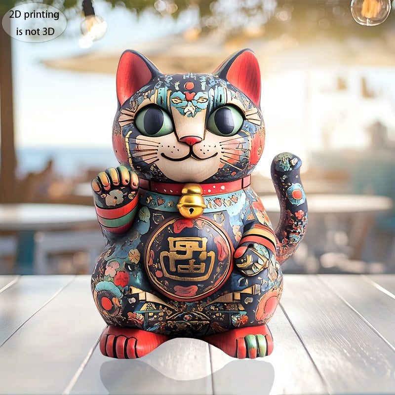 Maneki Neko Lucky Cat – Boho Style Symbol of Wealth & Fortune
