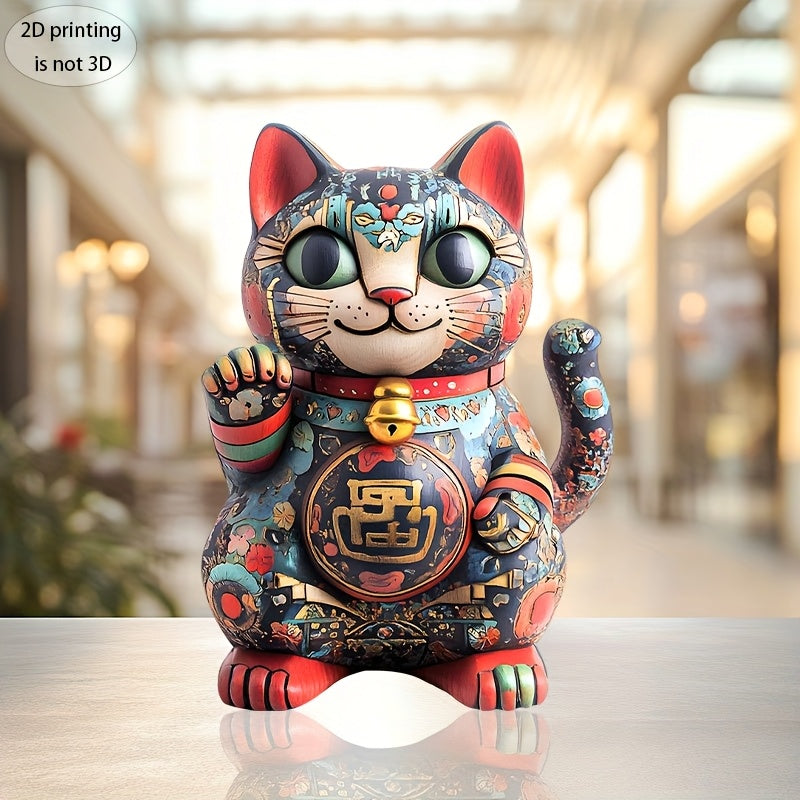 Maneki Neko Lucky Cat – Boho Style Symbol of Wealth & Fortune