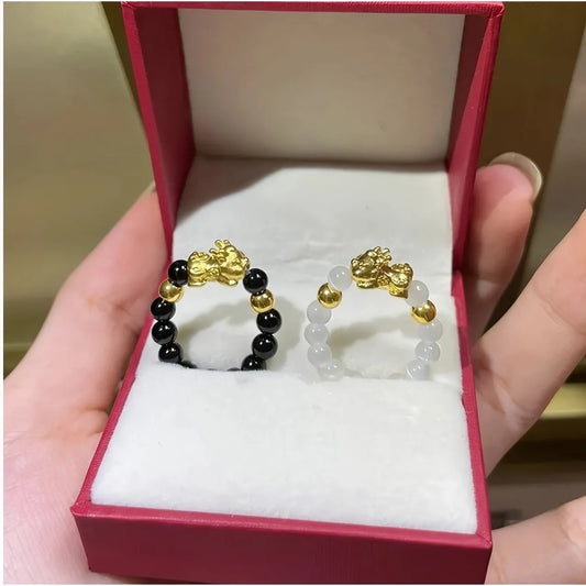 Pixiu Couple Rings – Lucky Symbols of Love & Prosperity
