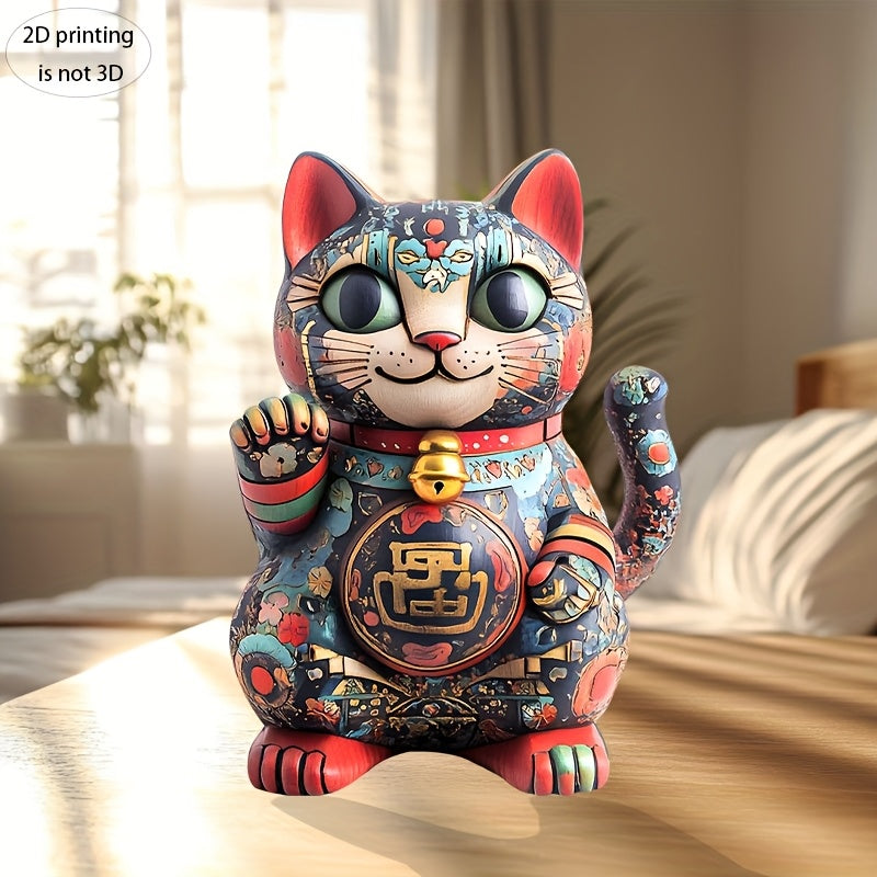 Maneki Neko Lucky Cat – Boho Style Symbol of Wealth & Fortune