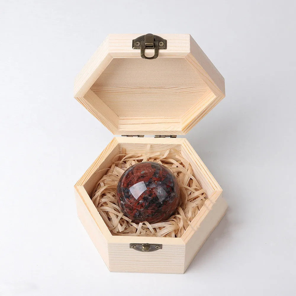 Ornament Feng Shui Ball Home Desktop Decoration Energy Stone