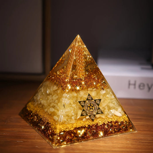 Citrine Energy Pyramid – Gift of Prosperity & Balance