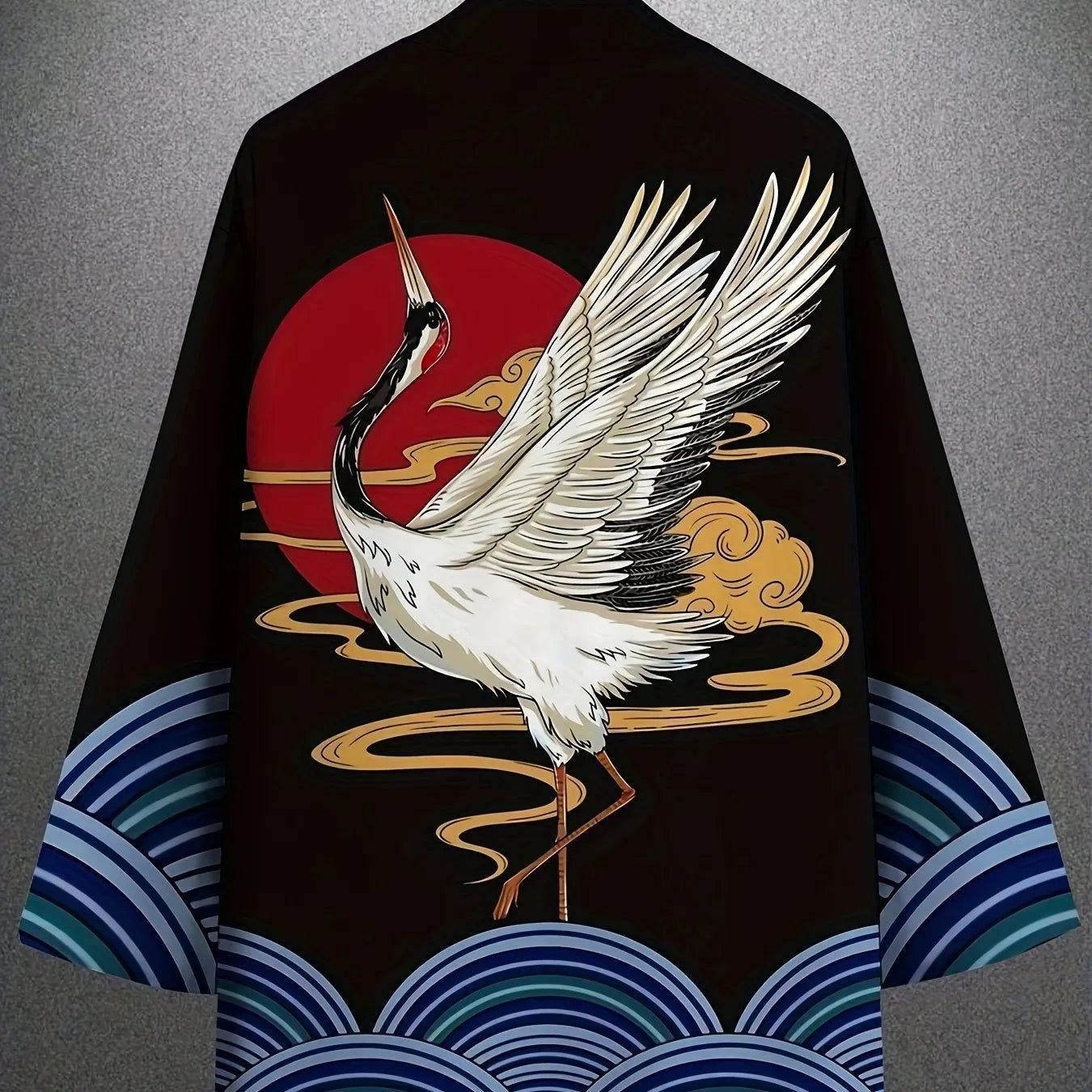 Boutique Wicks Sweat Japanese Summer Kimono Beach Shirt Cool