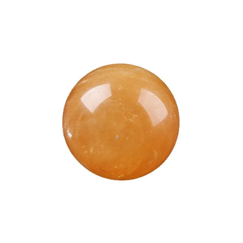Citrine Calcite Ball Crystal Crafts